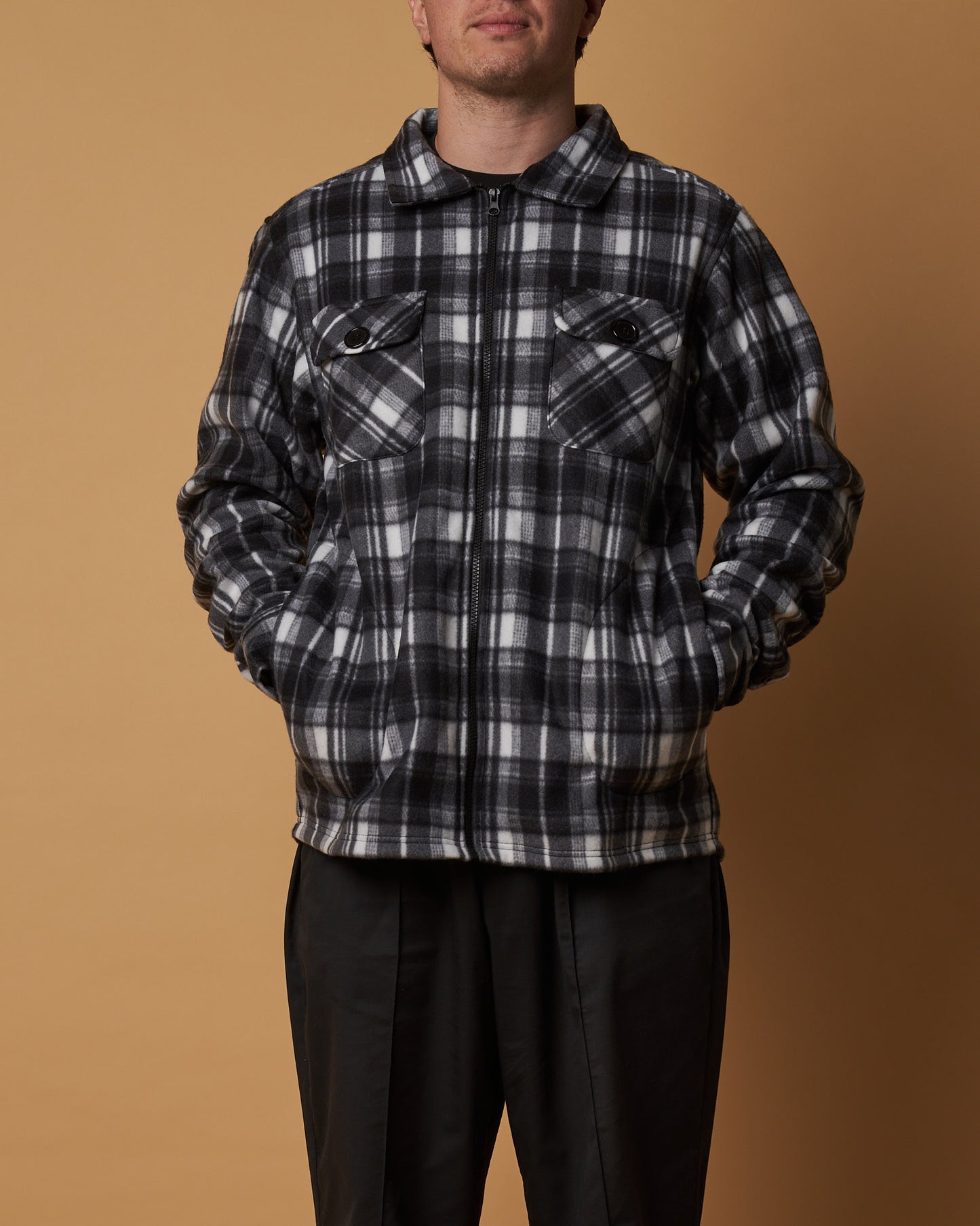 ZIP THROUGH JACKET