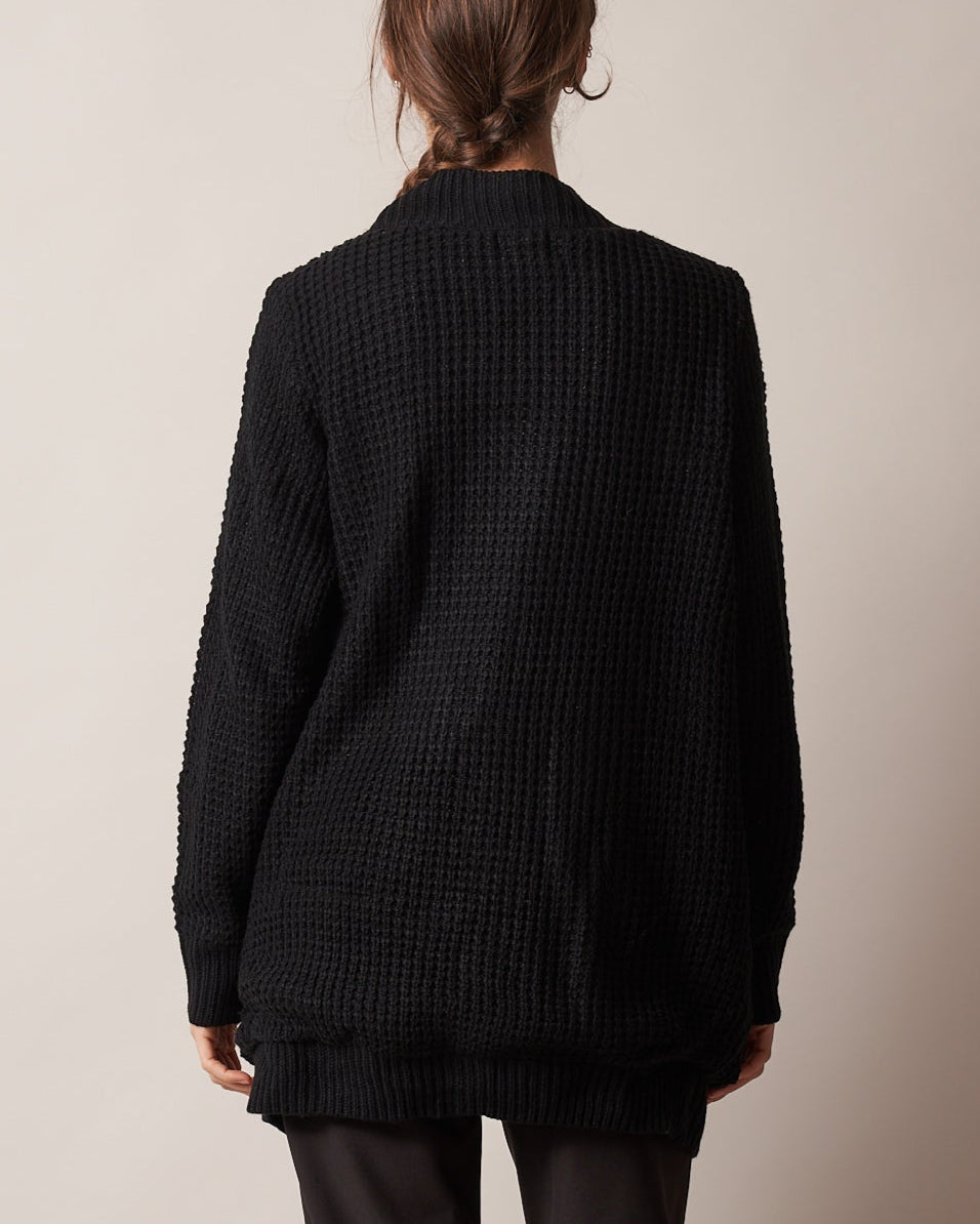 FURLINED CARDI LONGLINE