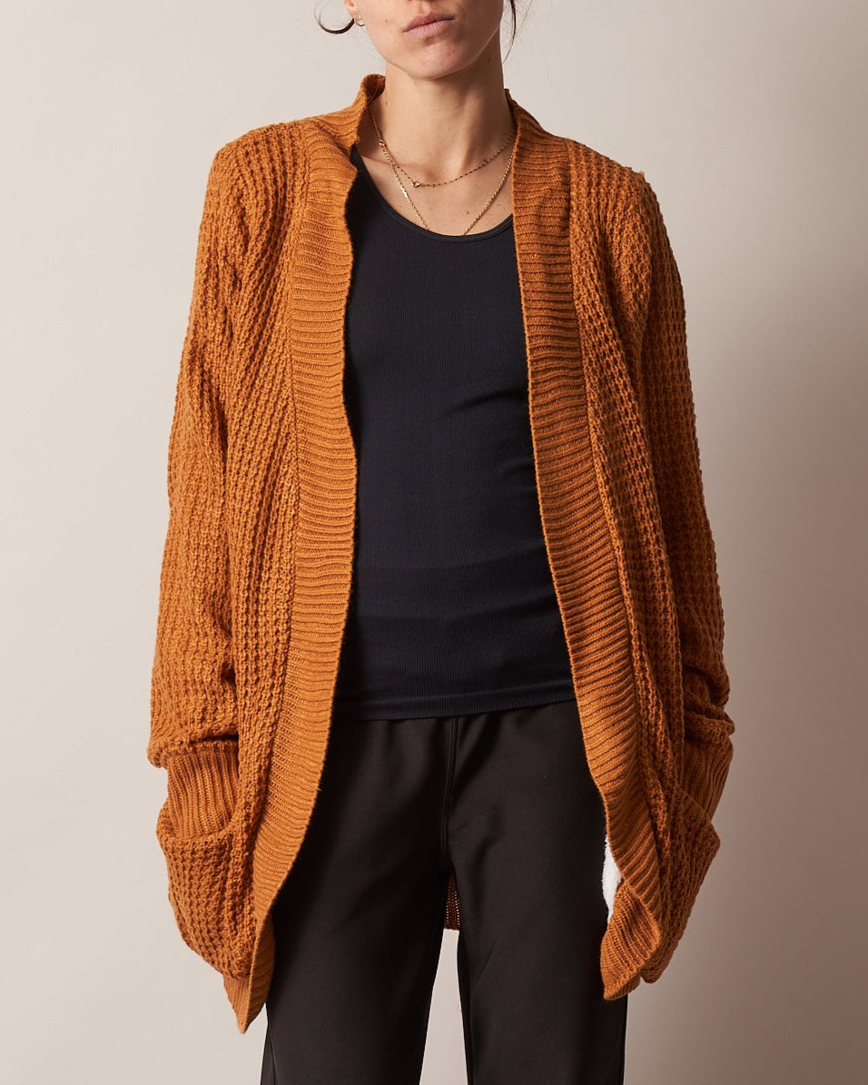 FURLINED CARDI LONGLINE
