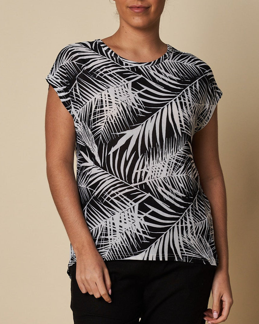 HI LO BATWING TOP