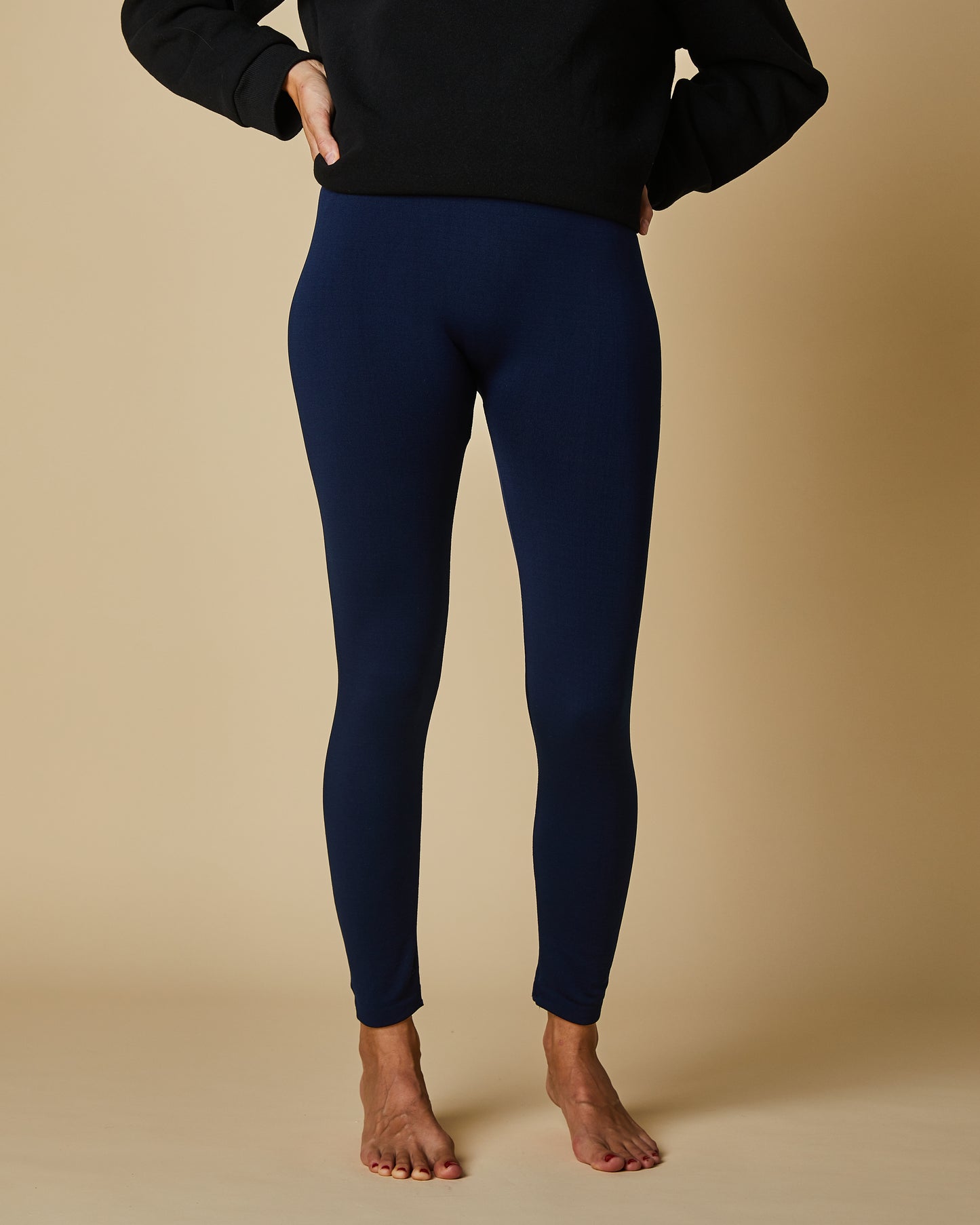 PLAIN PLUSH LEGGINGS