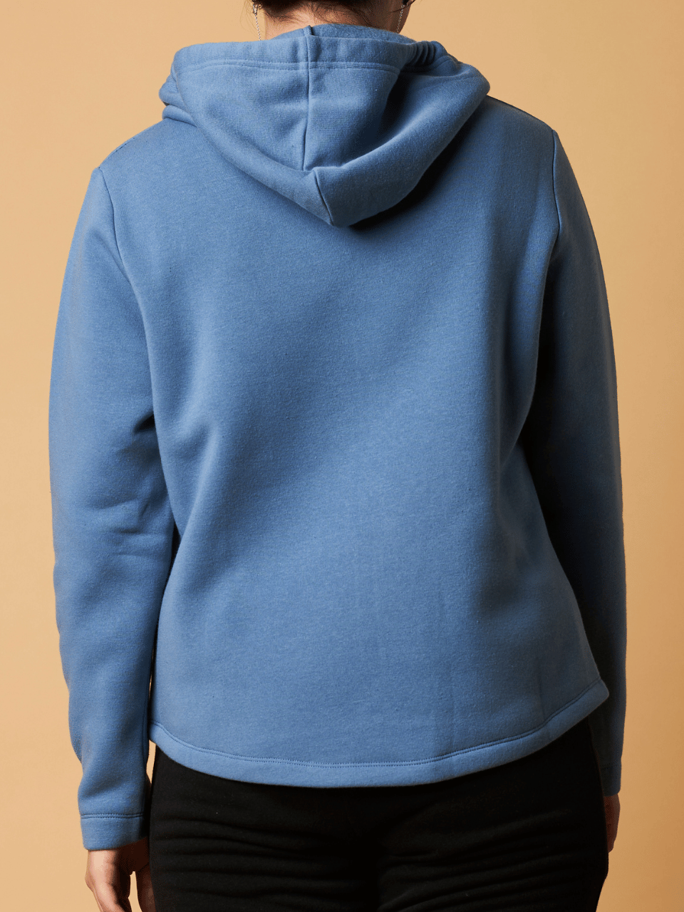 HOODIE JACKET W/ BUTTON DETAIL POCKETS