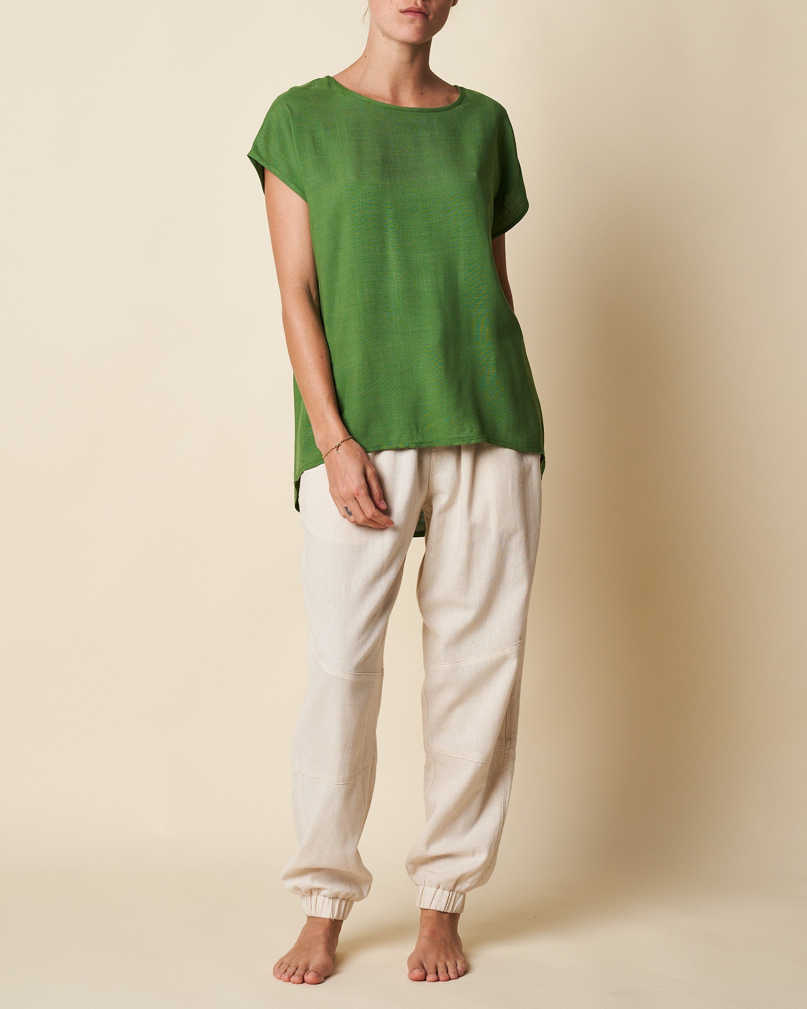 Hi Lo Batwing Top