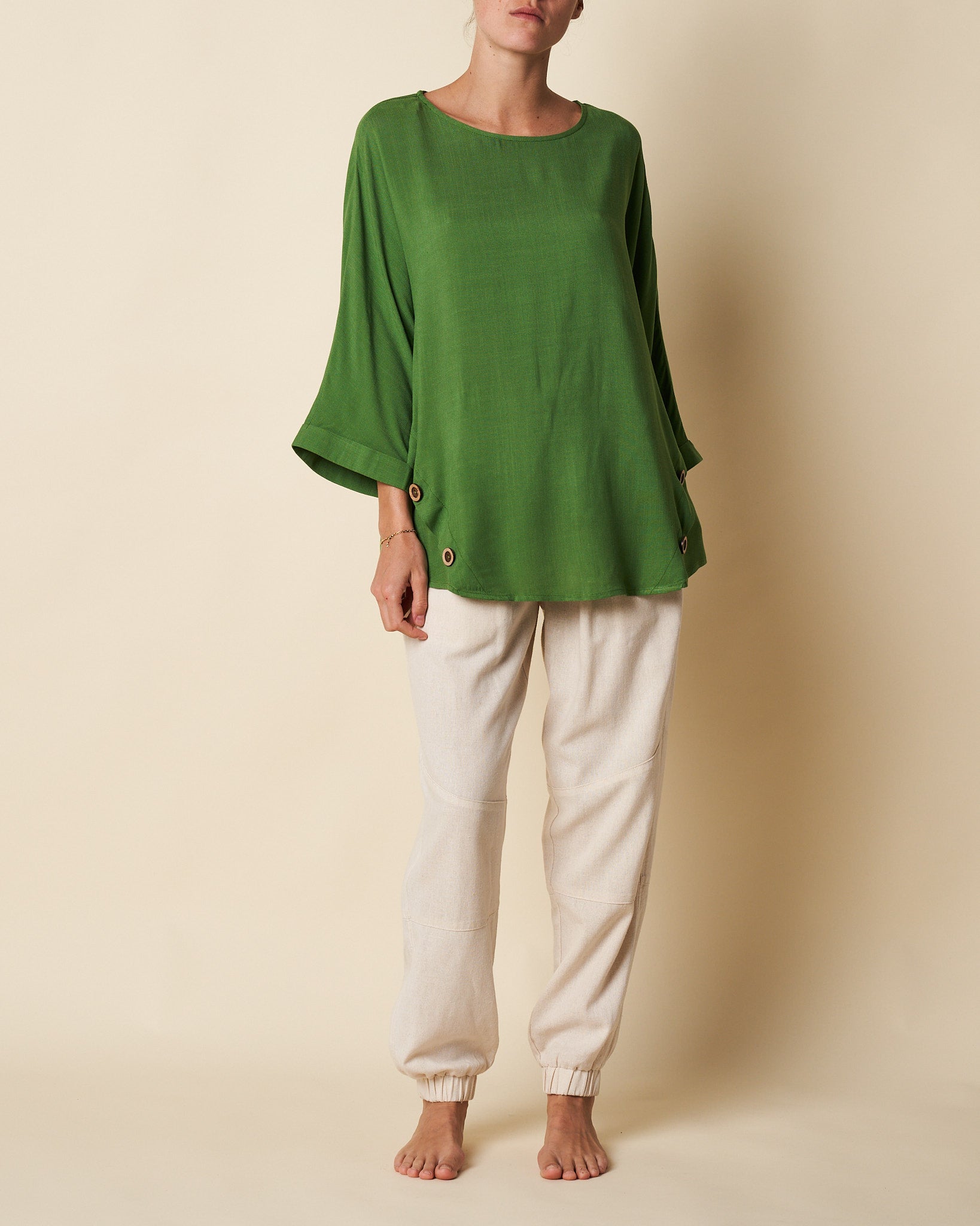 Button Detail Tee
