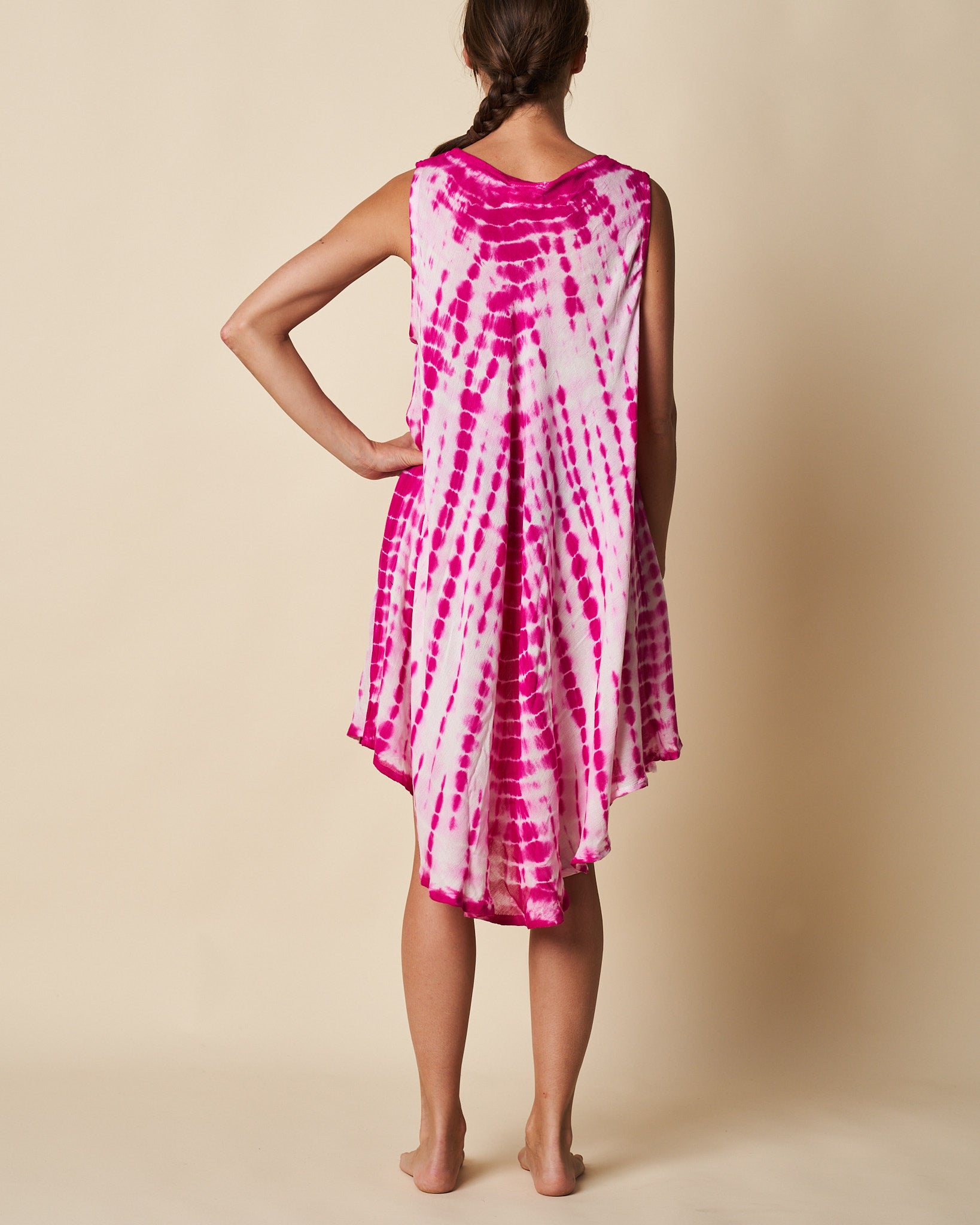 Sleeveless Umbrella Dress