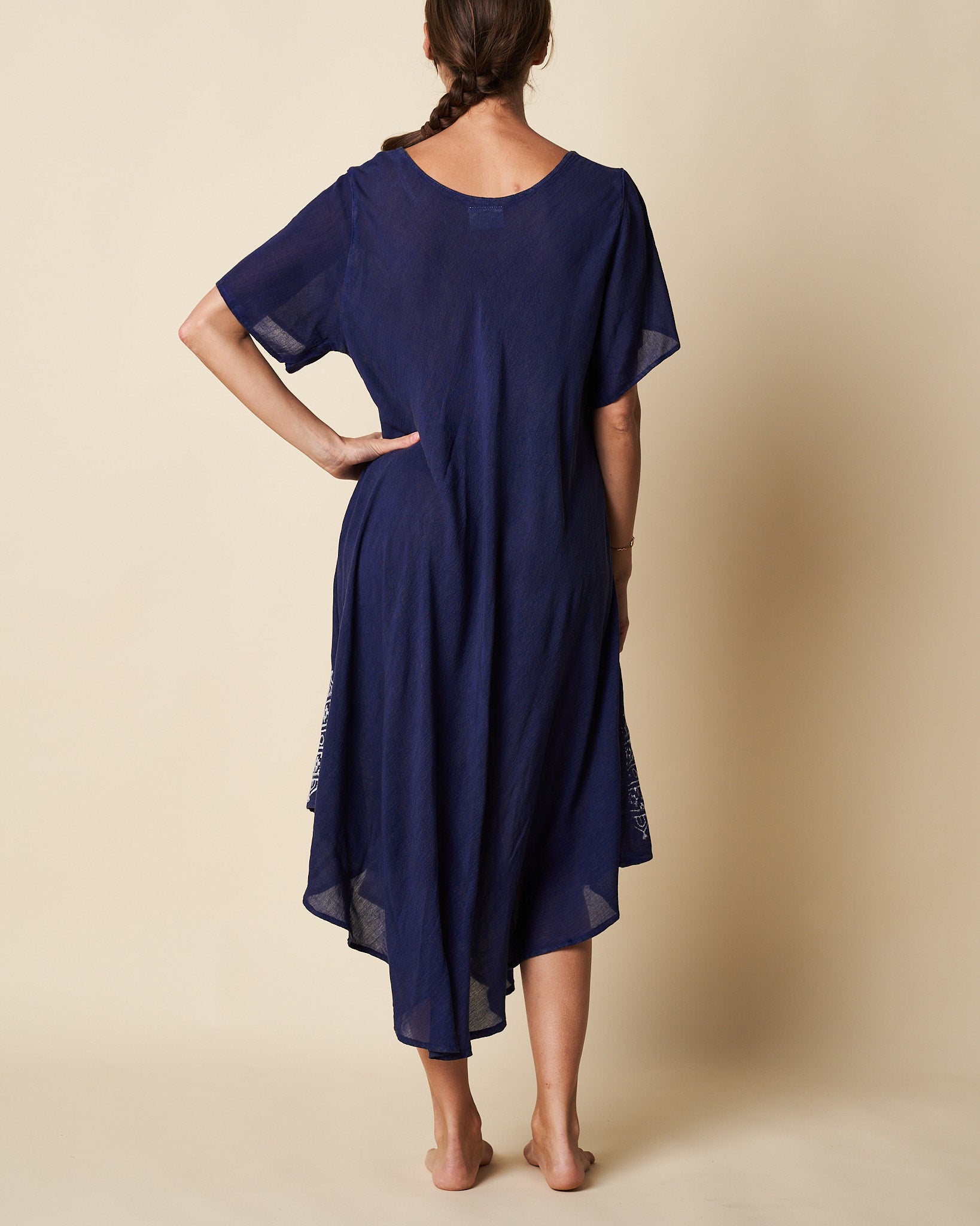 Short Sleeve Umbrella Dress