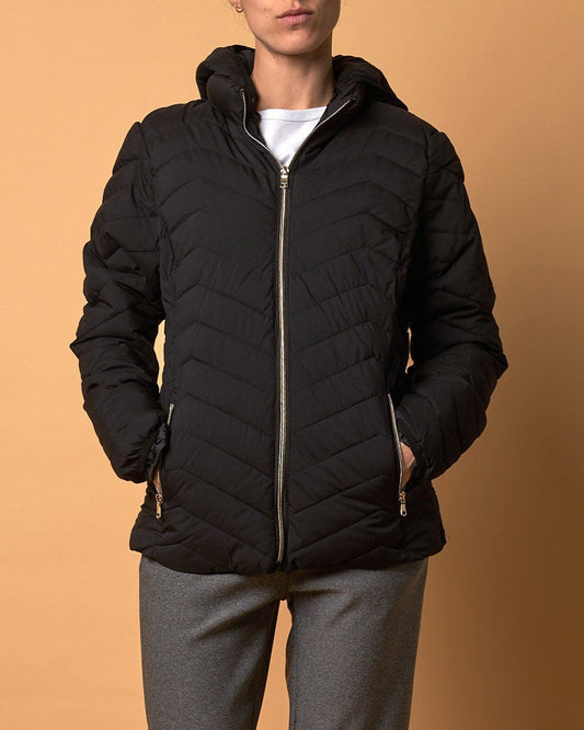 PUFFER JACKET W/ HOOD