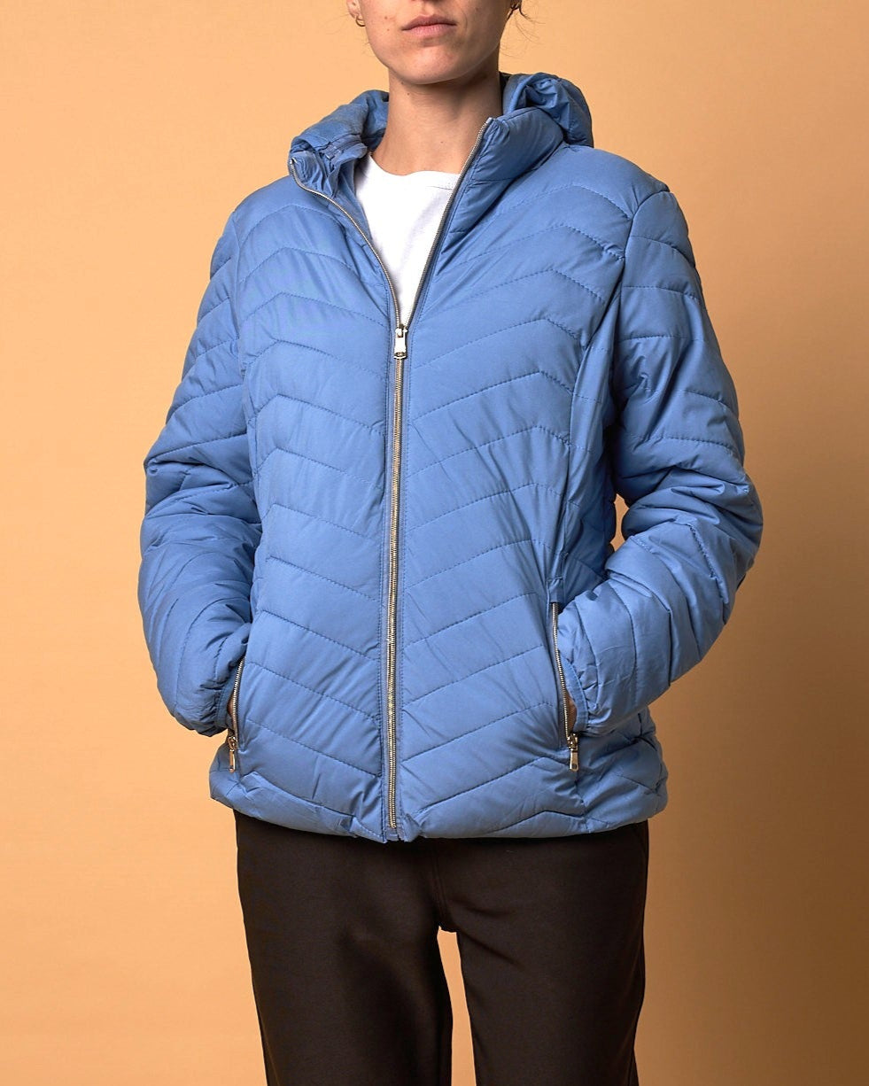 PUFFER JACKET W/ HOOD