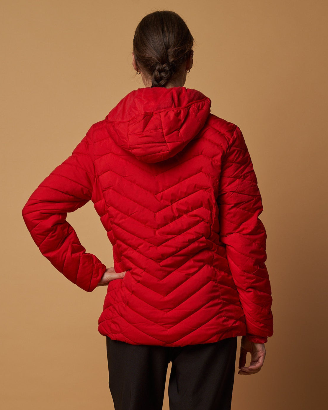 PUFFER JACKET W/ HOOD