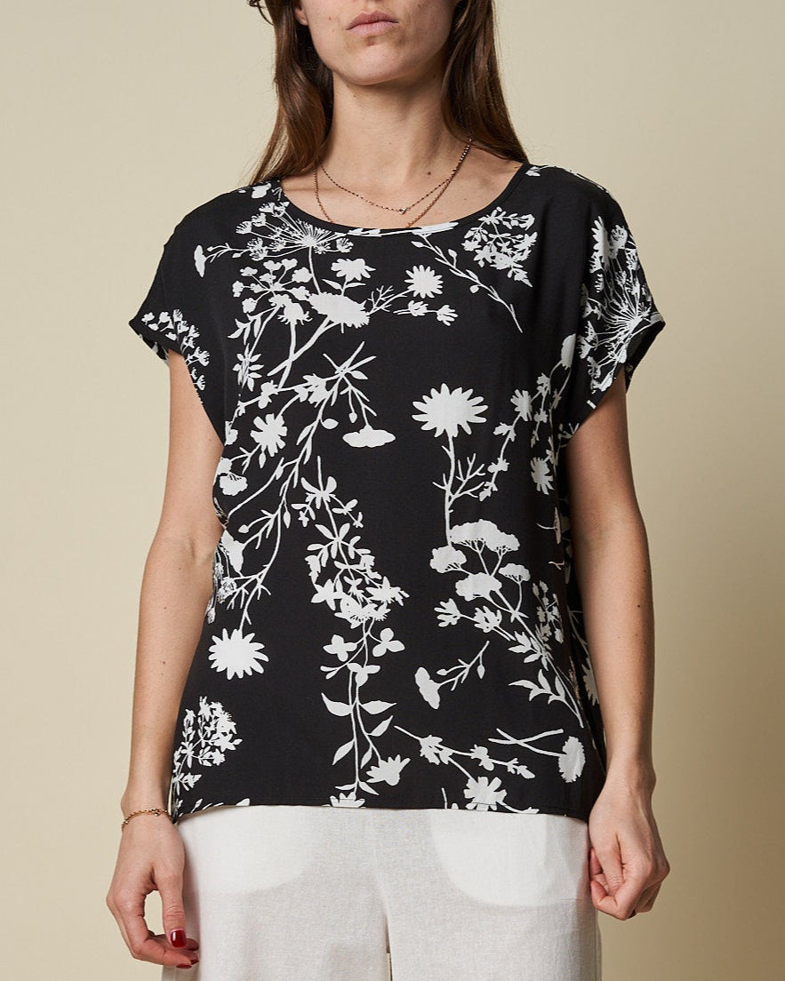 Floral Batwing Top Cherrylane Australia