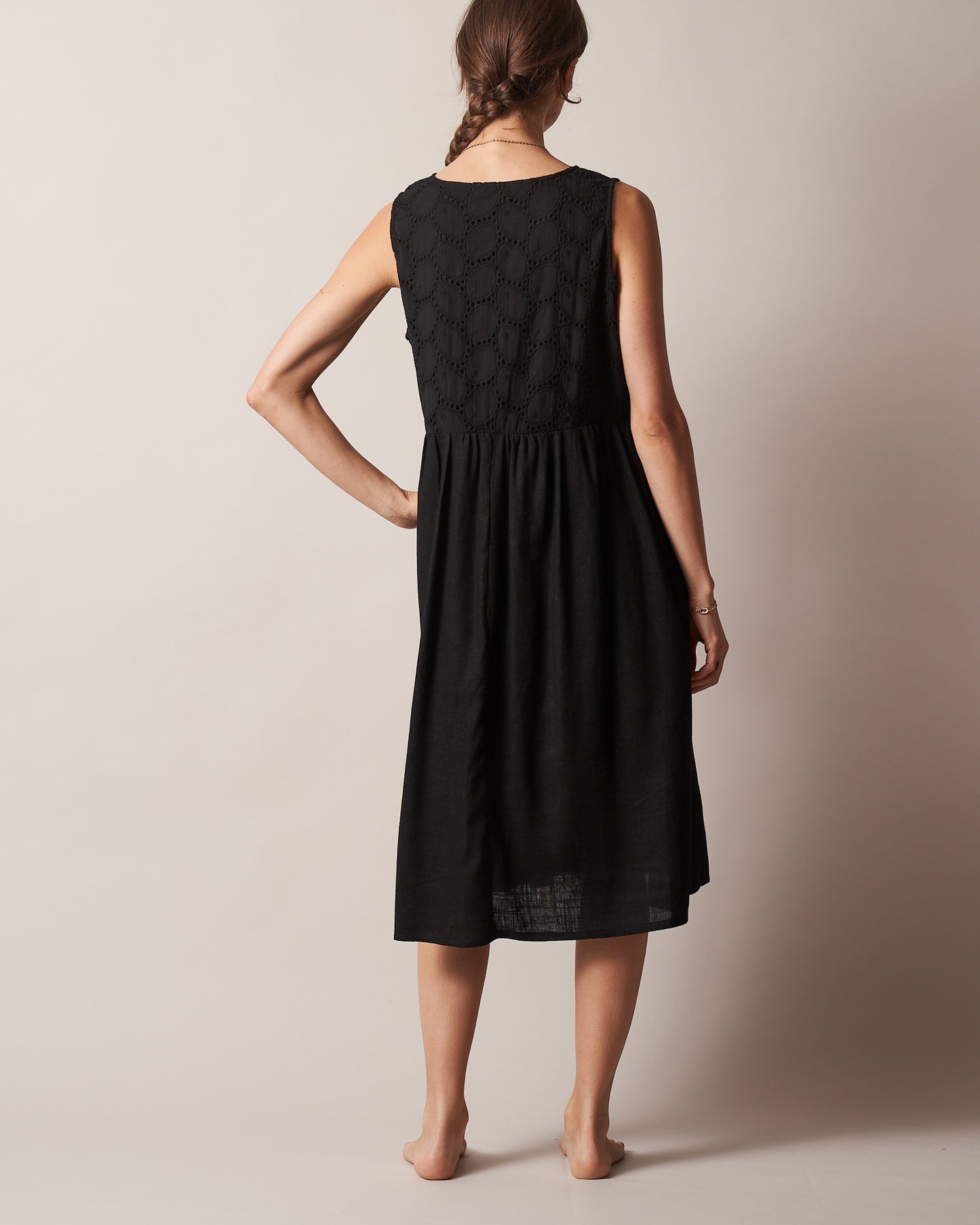 AVALON BRODERIE BODICE DRESS