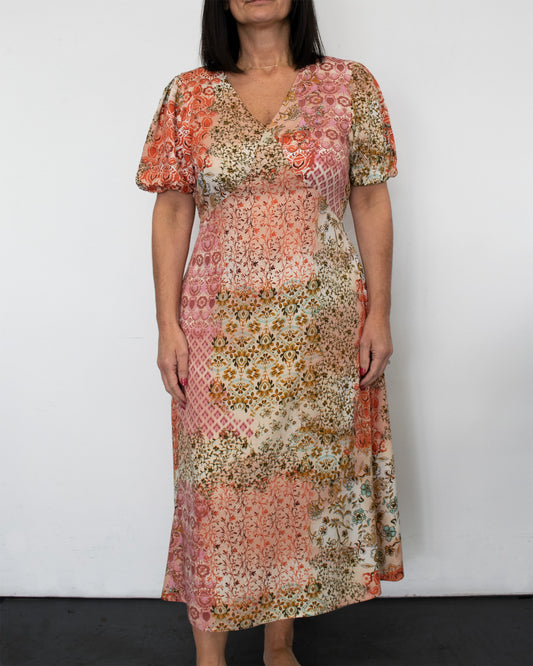 MAXI DRESS W/ TIE BACK