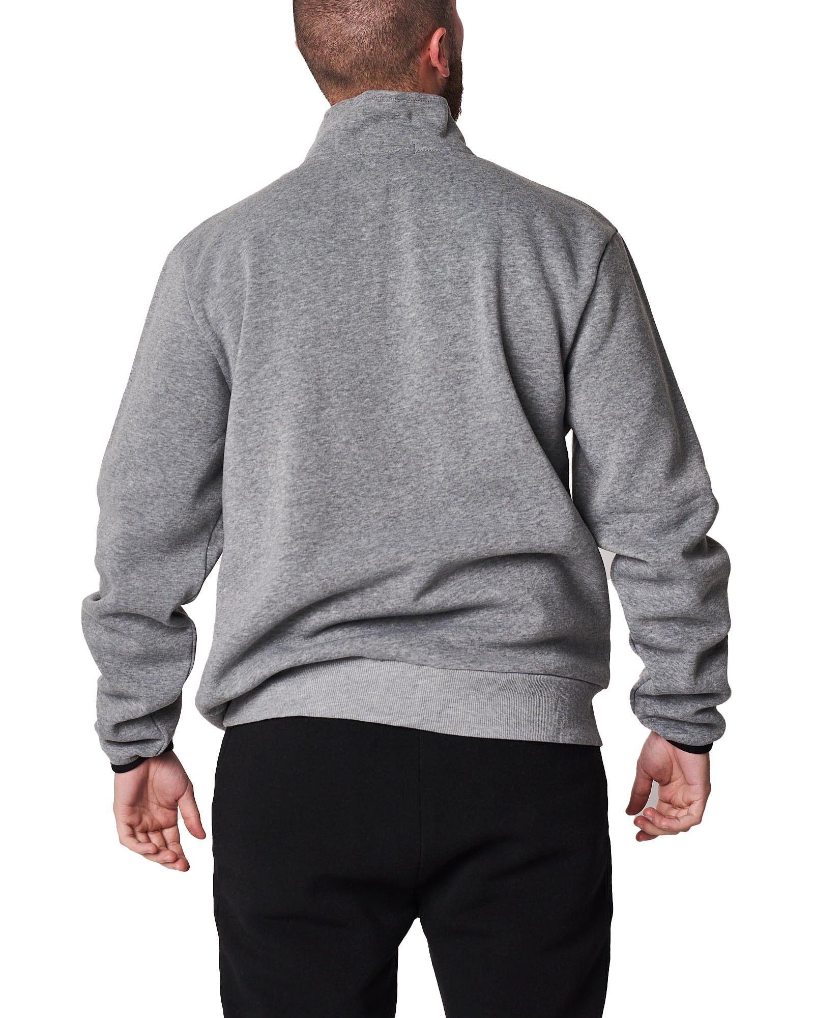 Zip Through Collar Jacket With Trim