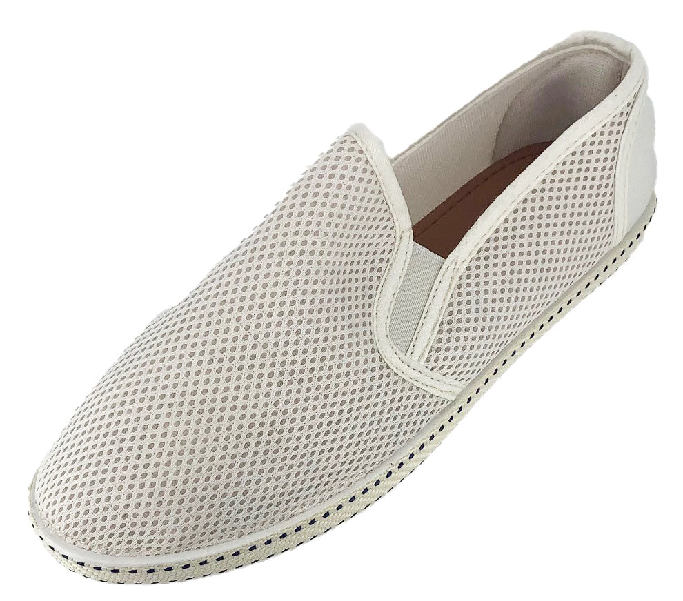 Courtside Mesh Espadrille Flats