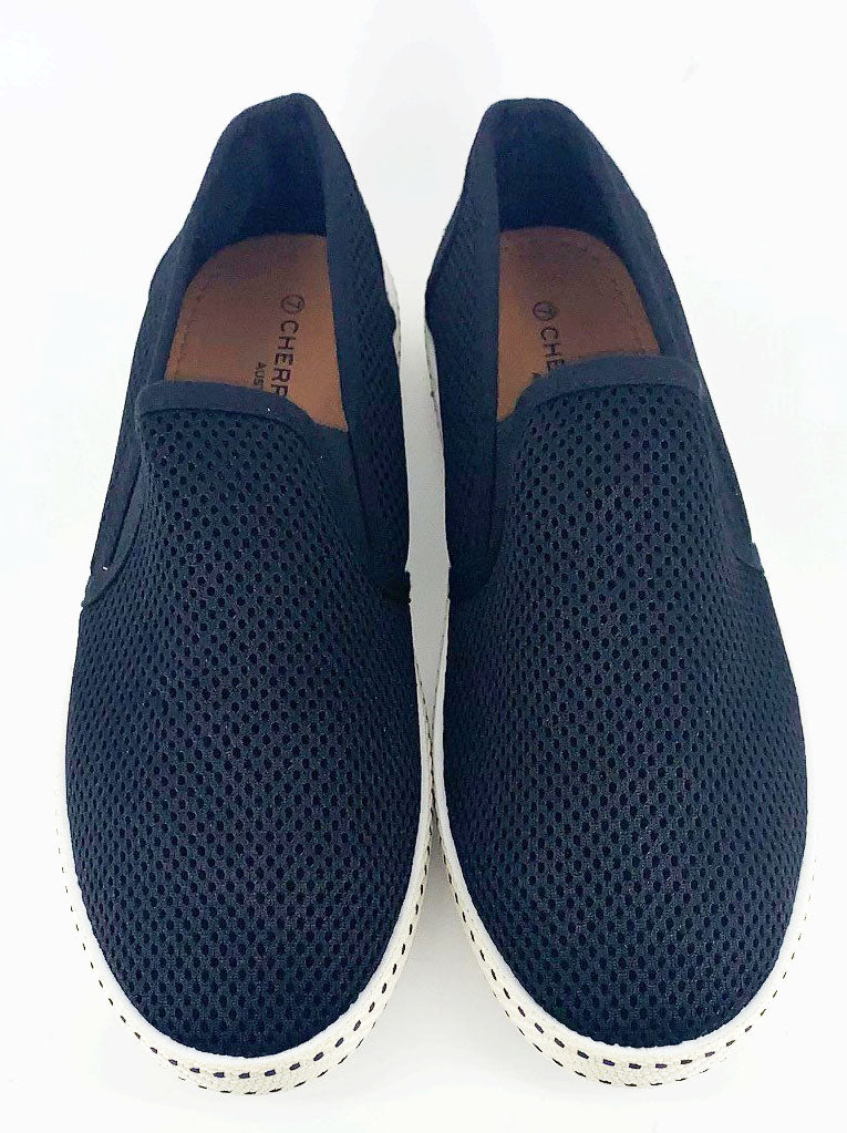 Courtside Mesh Espadrille Flats