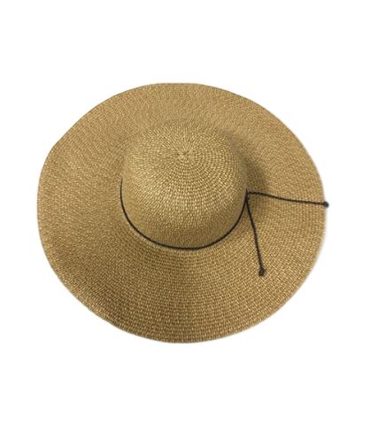 WIDE BRIM HAT W/ DETAILS