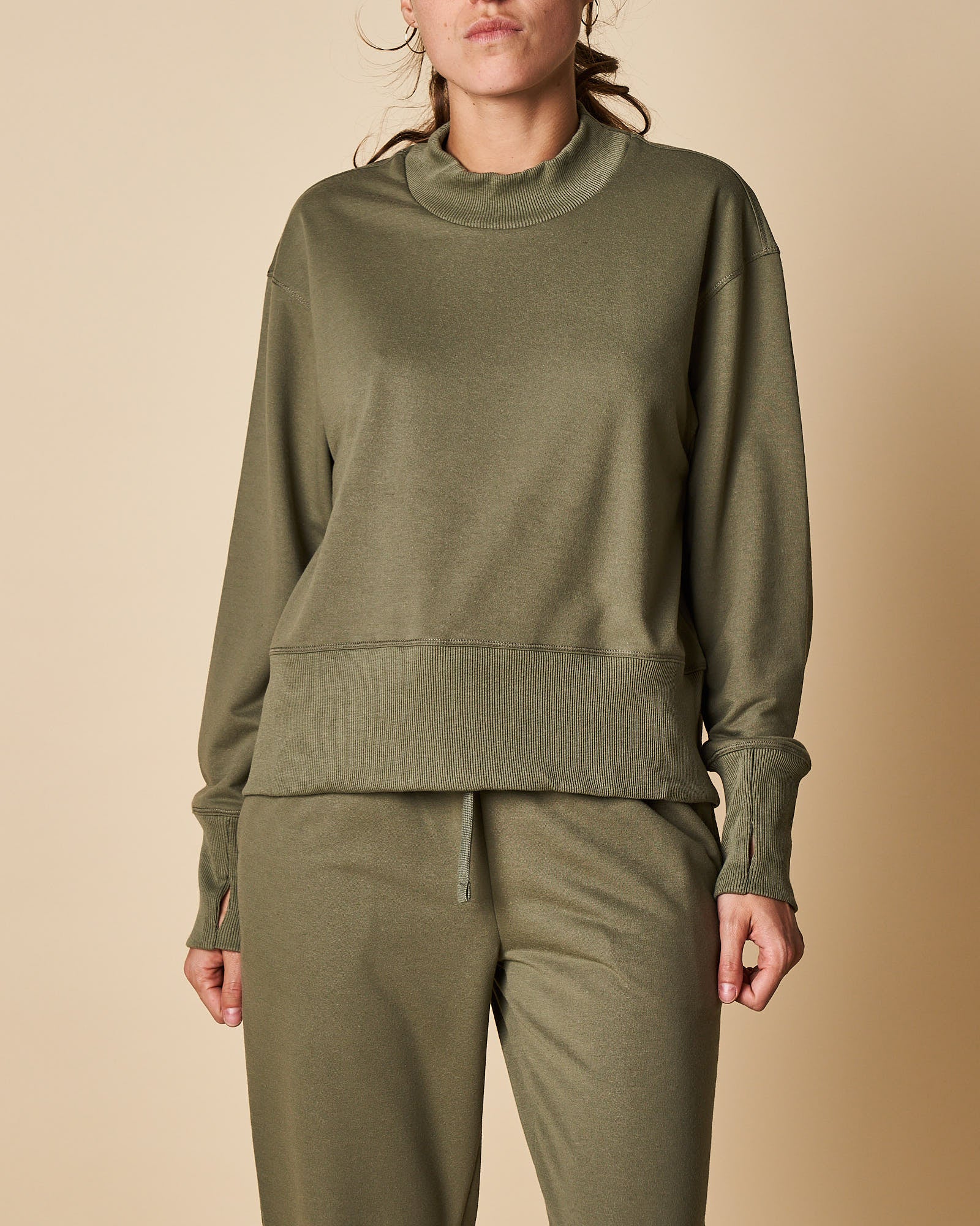 Hi Crewneck Sweat Top