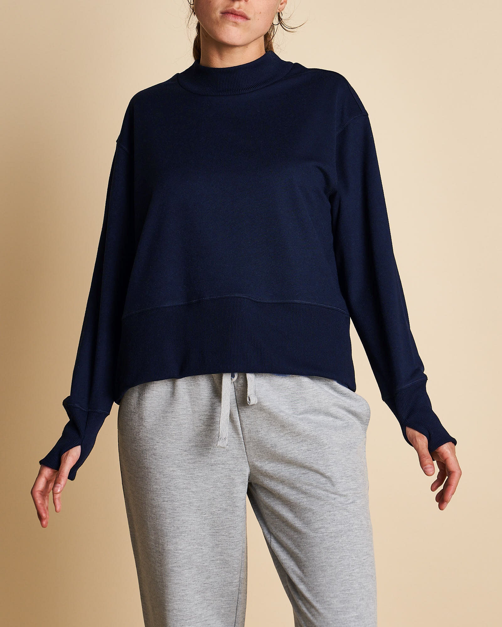 Hi Crewneck Sweat Top
