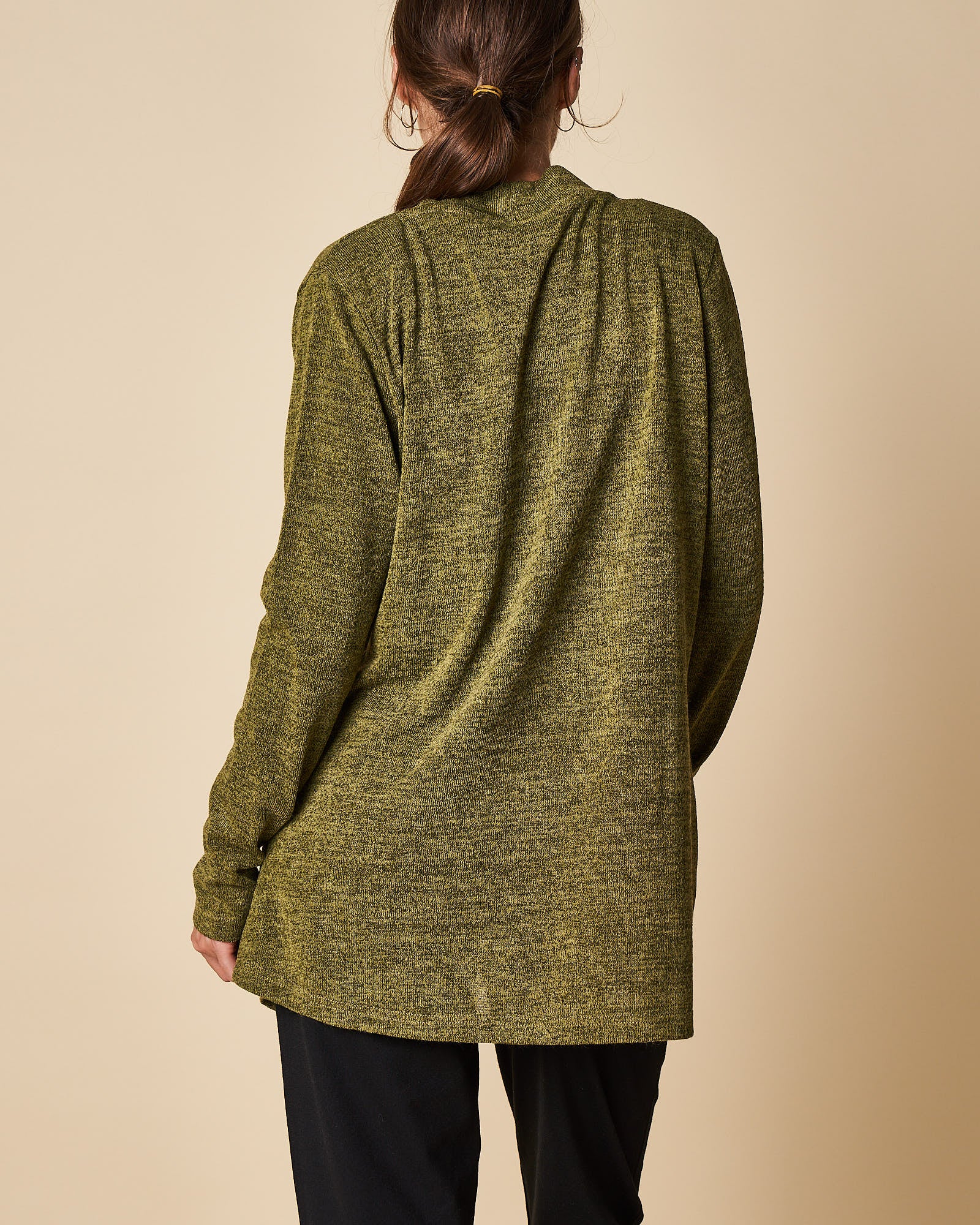 Open Front Cardigan - Mid Length
