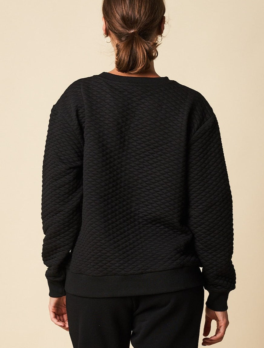 Quilted Sweat Top