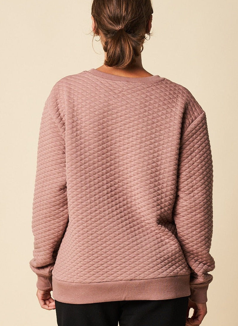 Quilted Sweat Top