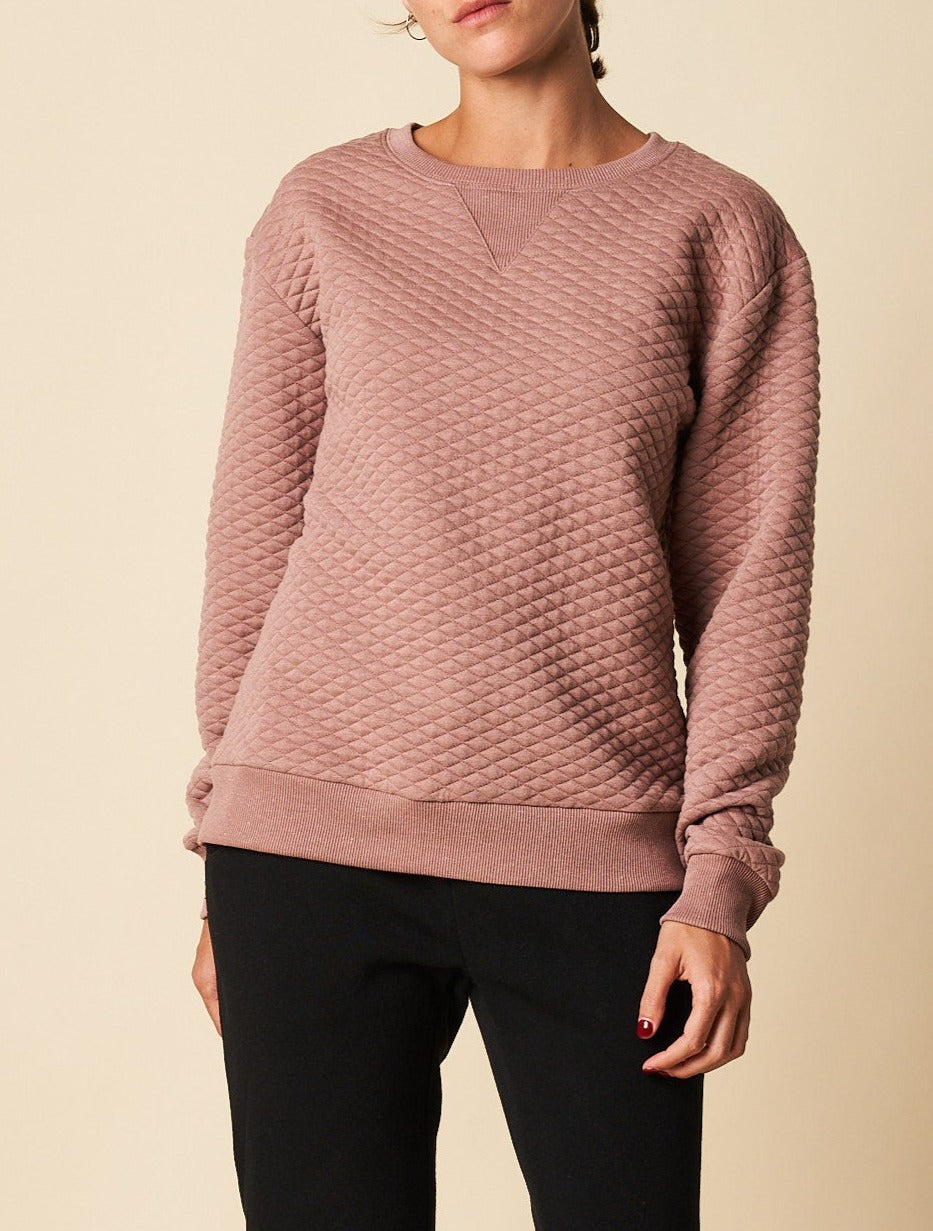 Quilted Sweat Top