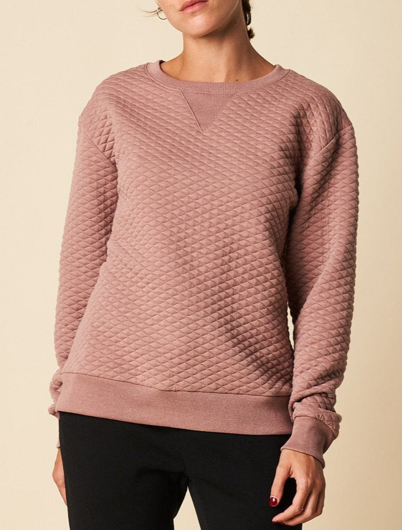 Quilted Sweat Top