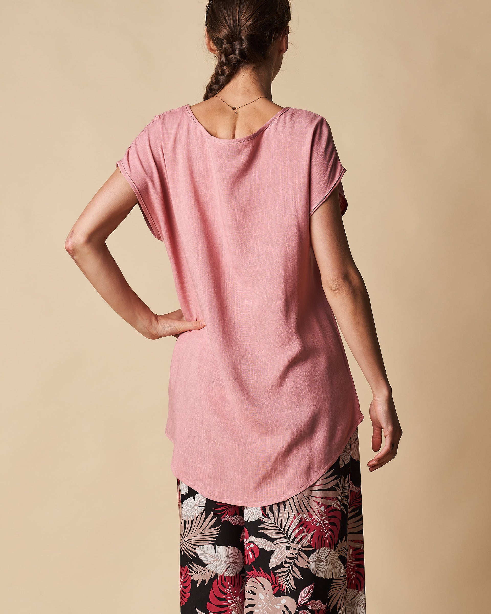 Hi Lo Batwing Top