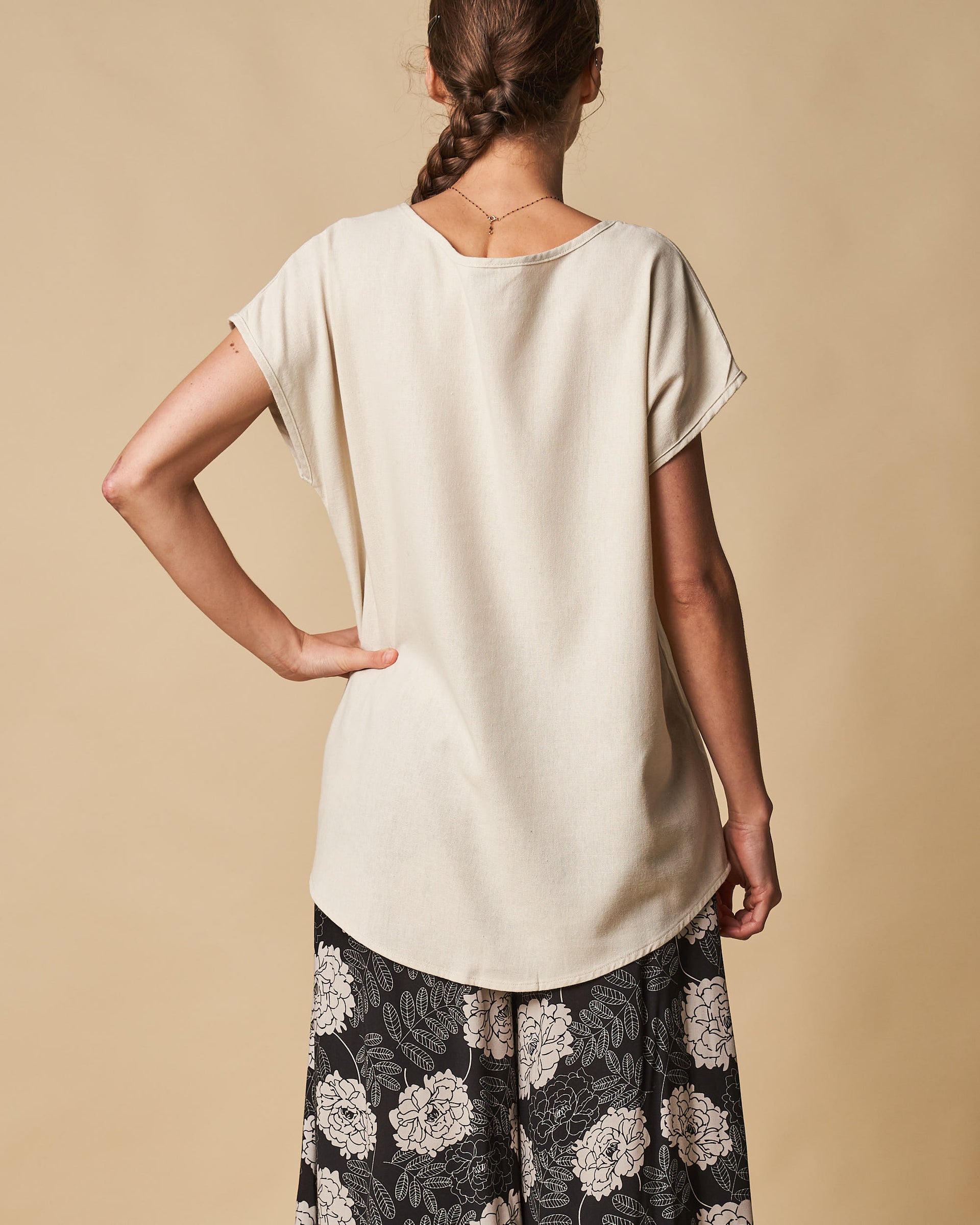 Hi Lo Batwing Top
