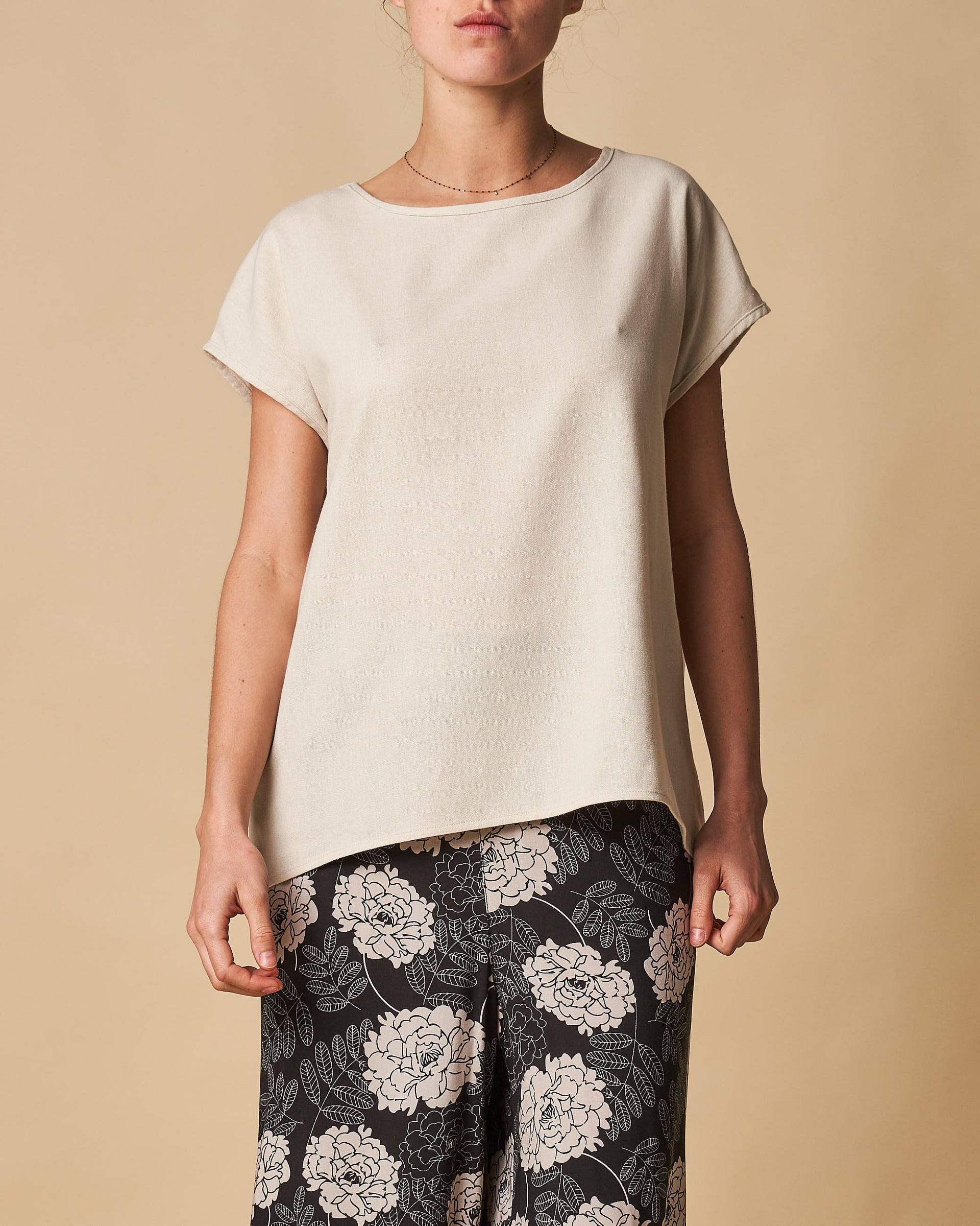 Hi Lo Batwing Top