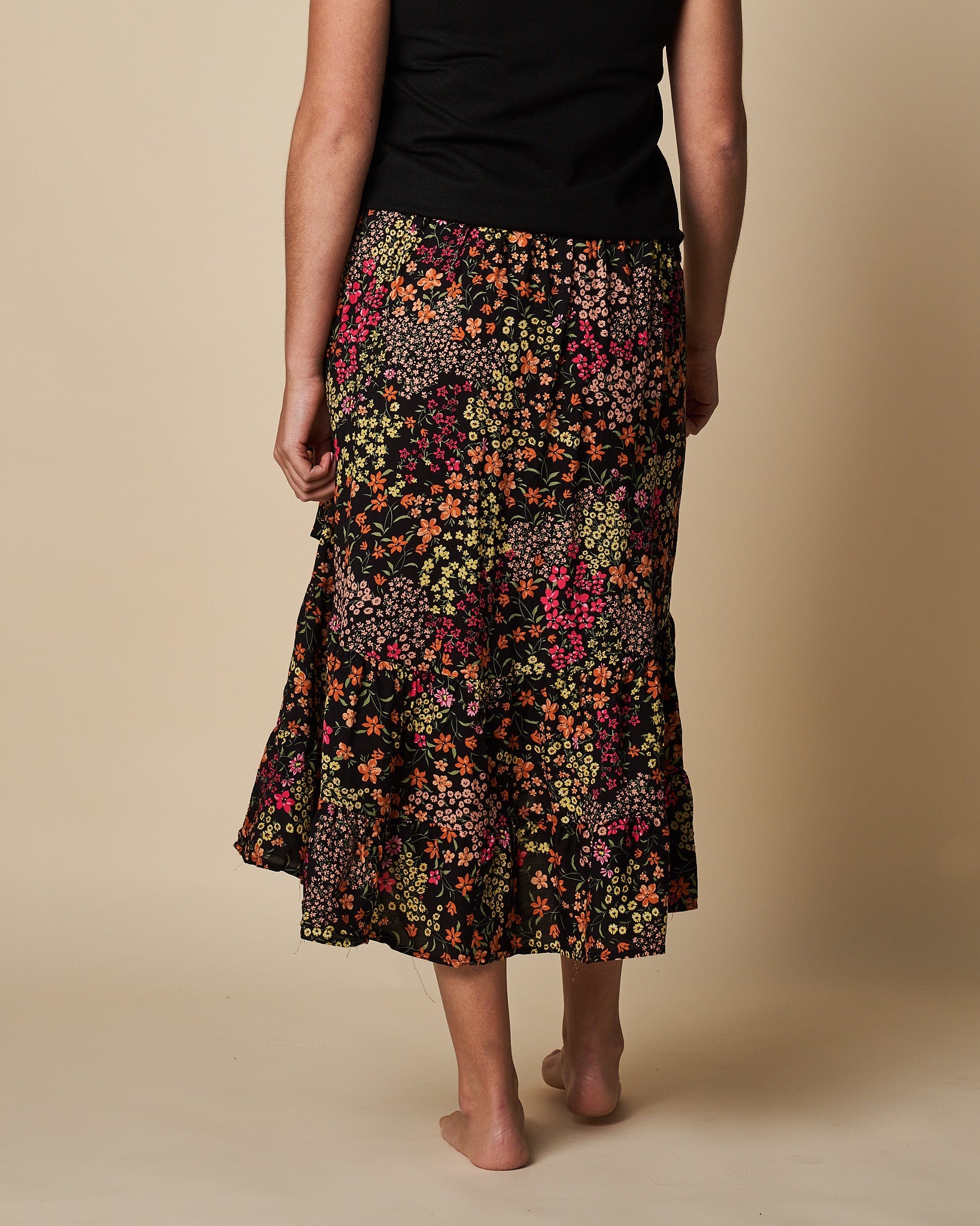 Long Wrap Skirt