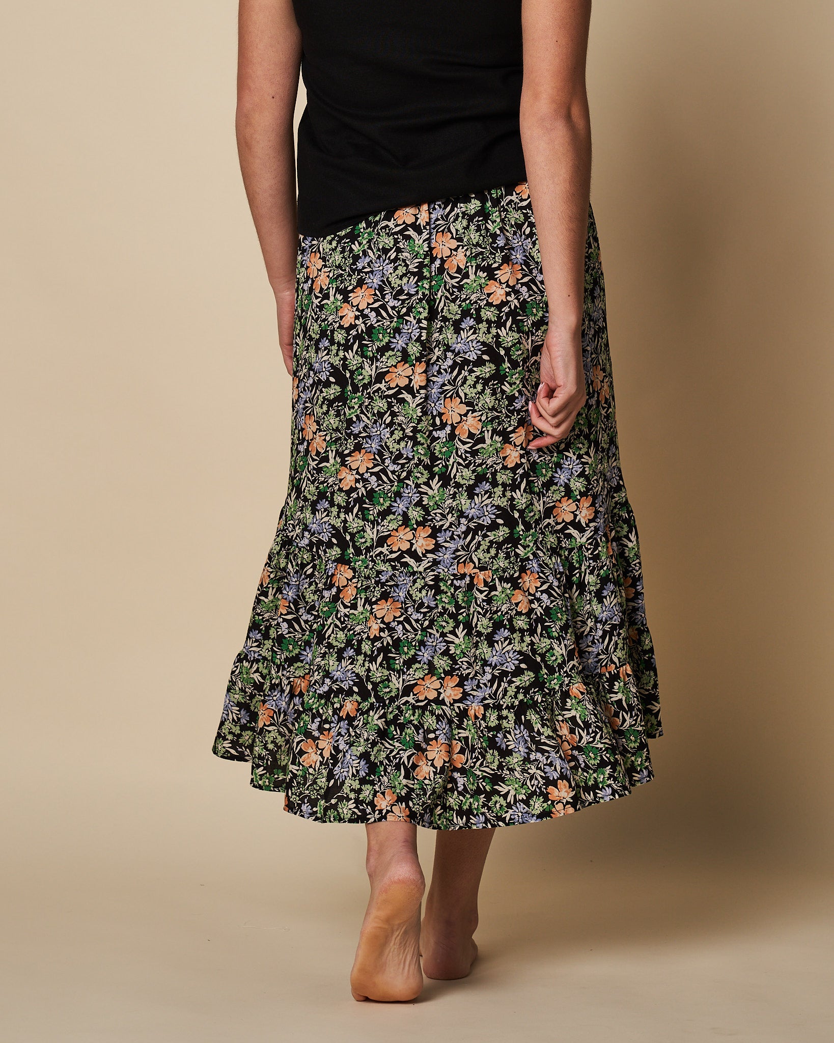 Long Wrap Skirt
