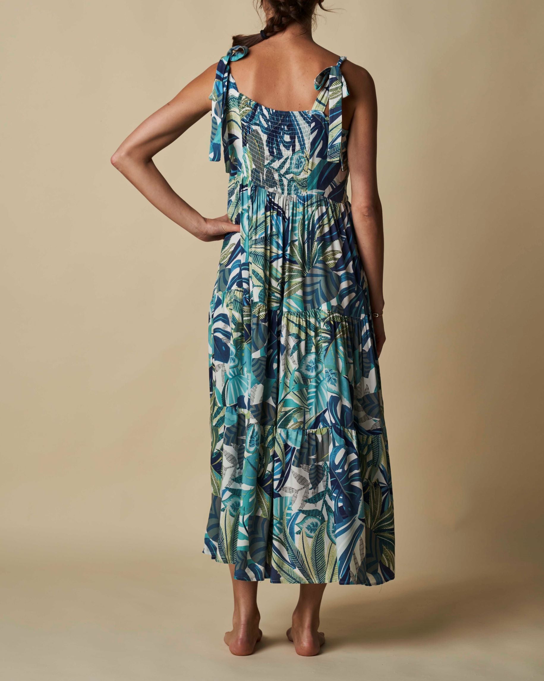 Tie Strap Maxi Dress