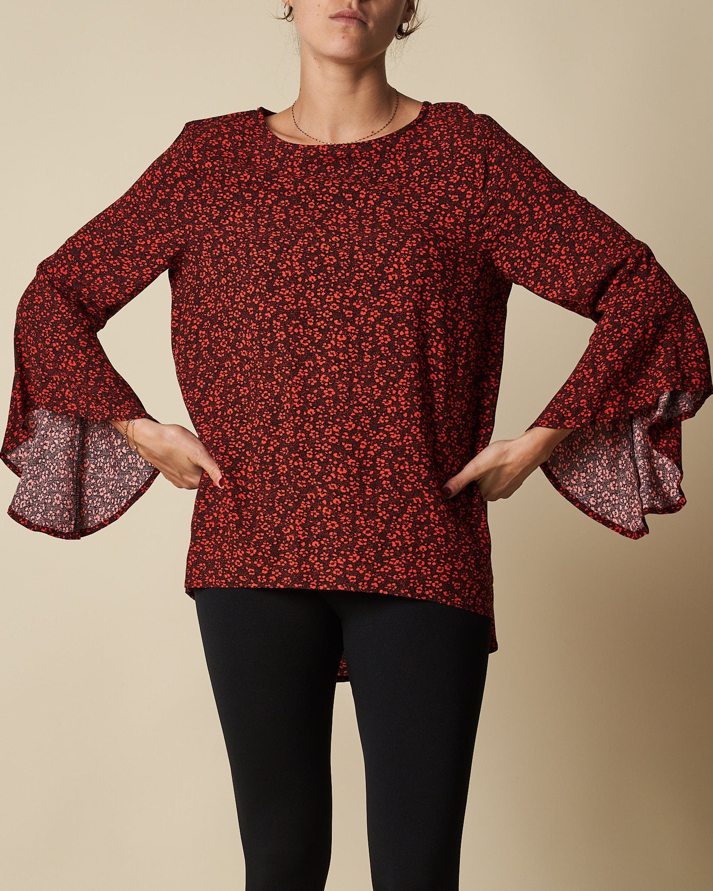 Bell Sleeve Top