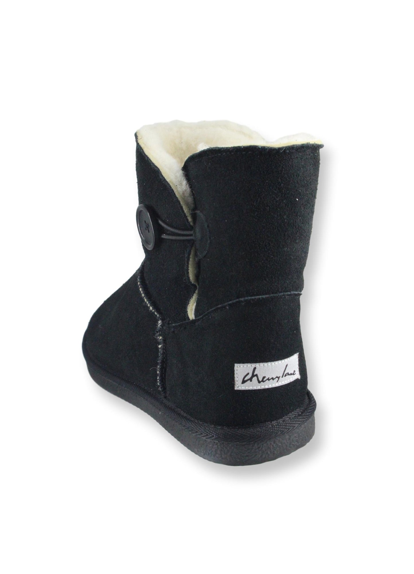 1 BUTTON MINI COW SUEDE UGG BOOT