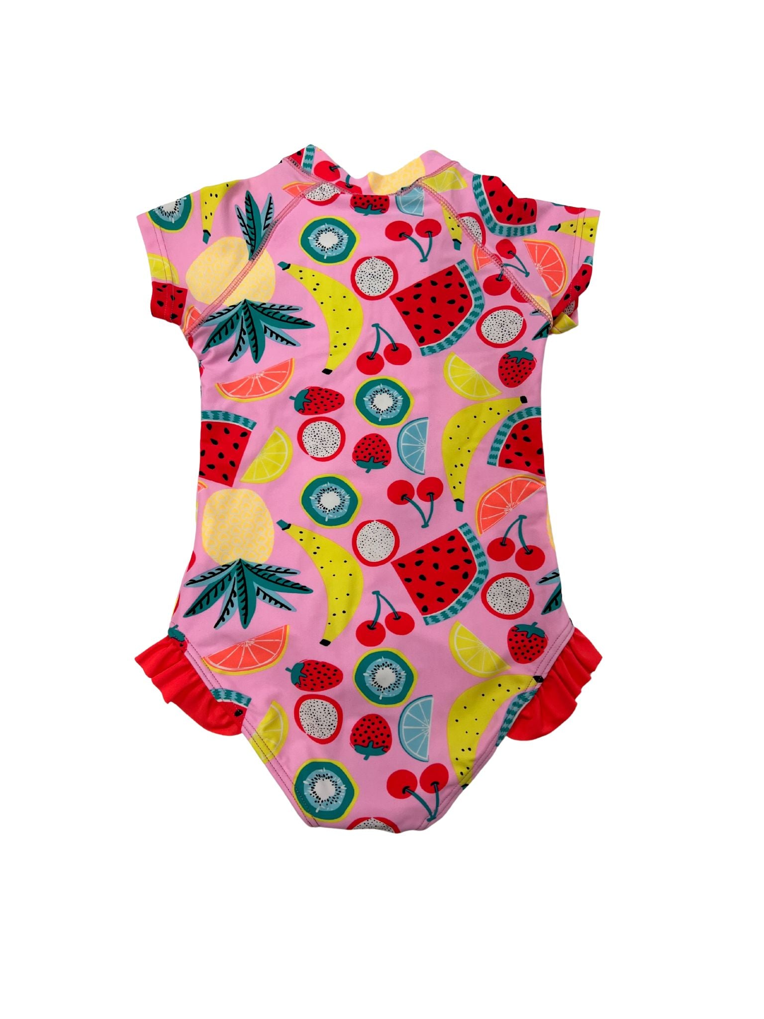 Girl Zip Front Rash Suit