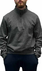 1/2 ZIP SWEAT - BRUSHED FLEECE