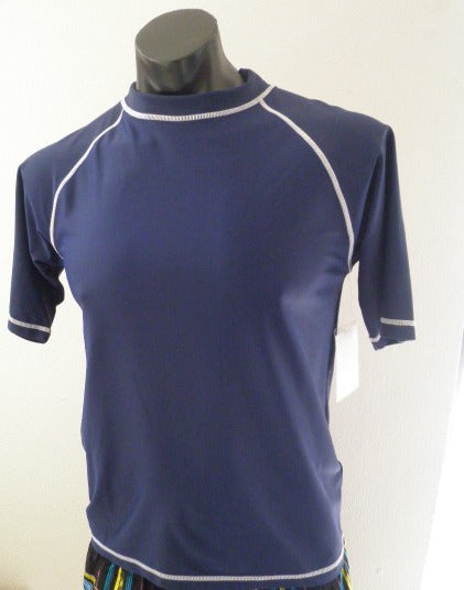 RASH TOP W/ CONTRAST STITCHING