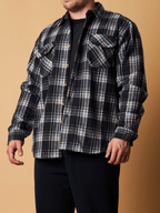 FLANNEL SHIRT W/ TAB POCKETS