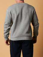 CREWNECK SWEAT W/ CHEST PRINT