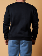 CREWNECK SWEAT W/ CHEST PRINT