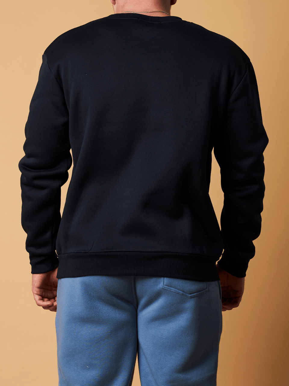 CREWNECK SWEAT W/ CHEST PRINT