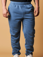 RIB CUFF TRACK PANTS W/ SIDE POCKETS