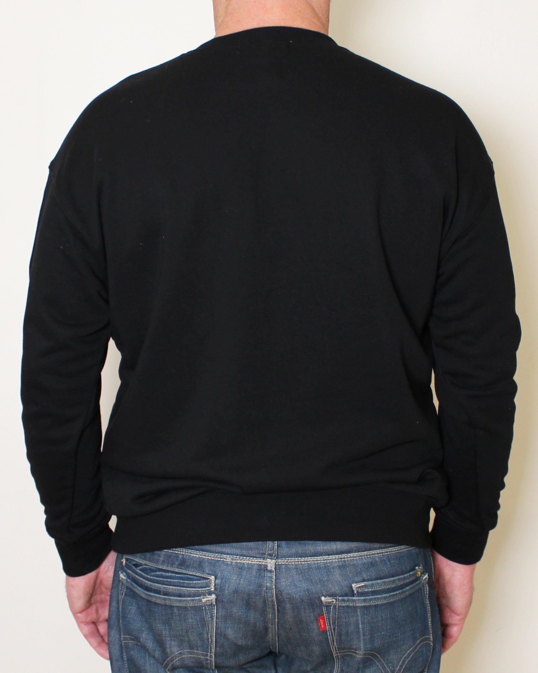 CREWNECK JUMPER W/ RIB CUFFS