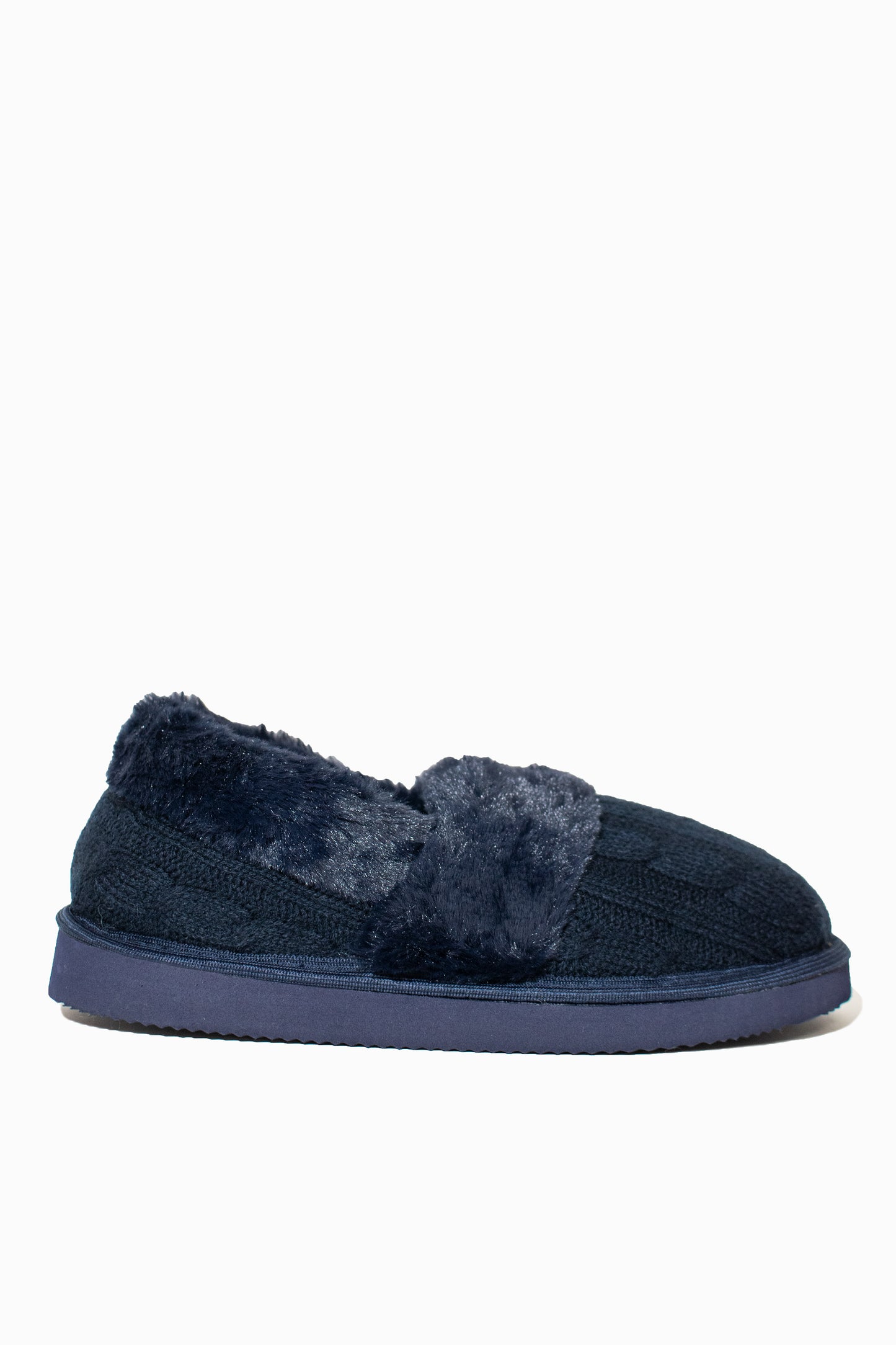 RENA - CABLE KNIT SLIPPER