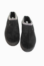 PLATFORM SCUFF W/ EMBROIDERY