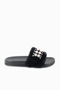 FIR SLIDE W/ PEARL DETAIL