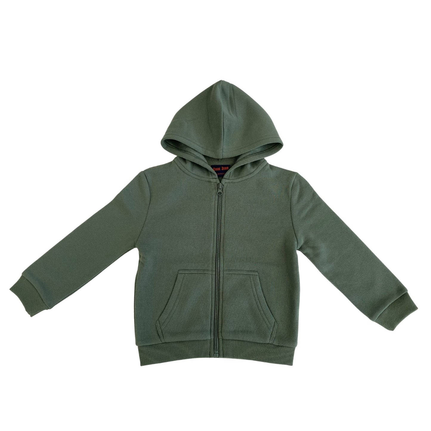 TODDLER ZIP THROUGH HOODIE