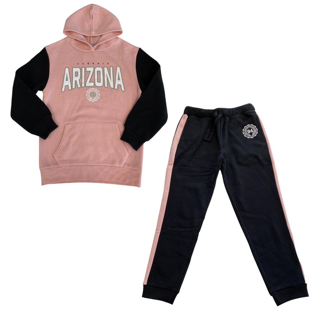 HOODIE PANT SET W/ PRINT