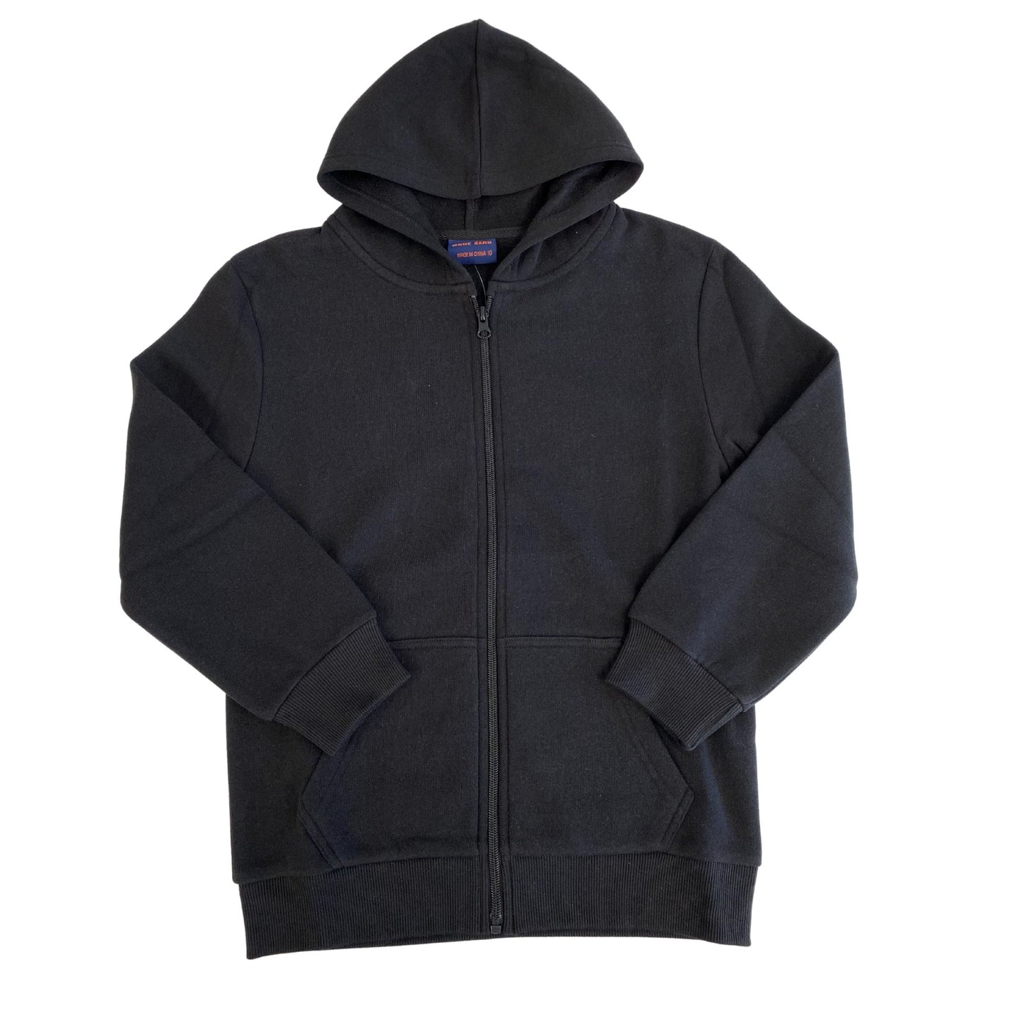 ZIP THROUGH HOODIE W/ KANGA POCKETS